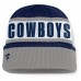 Dallas Cowboys Fanatics Navy Oskie Cuffed Knit Hat