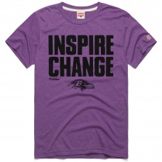 Футболка Baltimore Ravens Homage Unisex 2024 Inspire Change - Purple