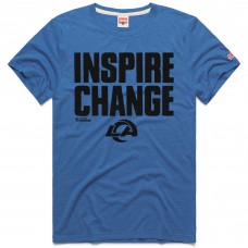 Los Angeles Rams Homage Unisex 2024 Inspire Change Tri-Blend T-Shirt - Royal Los Angeles Rams Homage Unisex 2024 Inspire Change Tri-Blend T-Shirt - Royal