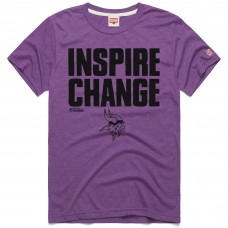 Футболка Minnesota Vikings Homage Unisex 2024 Inspire Change - Purple