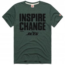 Unisex New York Jets Homage Green 2024 Inspire Change Tri-Blend T-Shirt Unisex New York Jets Homage Green 2024 Inspire Change Tri-Blend T-Shirt