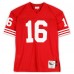 Joe Montana San Francisco 49ers Autographed Fanatics Authentic Scarlet Mitchell & Ness Authentic Jersey with Joe Cool Inscription