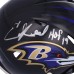 Ed Reed Baltimore Ravens Autographed Fanatics Authentic Speed Mini Helmet with HOF 19 Inscription