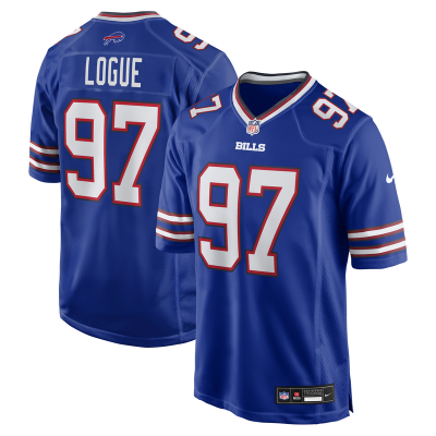 Джерси Buffalo Bills Zion Logue Nike Royal Team Game