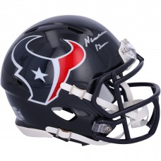 Nico Collins Houston Texans Autographed Fanatics Authentic Riddell Speed Mini Helmet