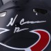 Nico Collins Houston Texans Autographed Fanatics Authentic Riddell Speed Authentic Helmet
