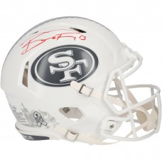 Brock Purdy San Francisco 49ers Autographed Fanatics Authentic 2024 Salute to Service Authentic Helmet