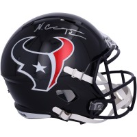 Nico Collins Houston Texans Autographed Fanatics Authentic Riddell Speed Replica Helmet