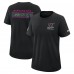Футболка Женская Washington Commanders Nike Black 2025 NFL Crucial Catch Tri-Blend Dri-FIT