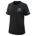 Футболка Женская Baltimore Ravens Nike Black 2025 NFL Crucial Catch Tri-Blend Dri-FIT