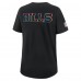 Футболка Женская Buffalo Bills Nike Black 2025 NFL Crucial Catch Tri-Blend Dri-FIT