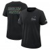 Футболка Женская Carolina Panthers Nike Black 2025 NFL Crucial Catch Tri-Blend Dri-FIT