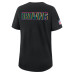 Женская футболка Cleveland Browns Nike 2025 NFL Crucial Catch Tri-Blend Dri-FIT - Black