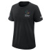 Женская футболка Houston Texans Nike 2025 NFL Crucial Catch Tri-Blend Dri-FIT - Black