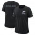 Футболка Женская Philadelphia Eagles Nike Black 2025 NFL Crucial Catch Tri-Blend Dri-FIT