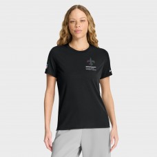 Футболка Женская New Orleans Saints Nike Black 2025 NFL Crucial Catch Tri-Blend Dri-FIT
