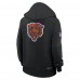 Толстовка Женская Chicago Bears Nike Black 2025 NFL Crucial Catch Sideline Standard Issue Dri-FIT