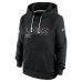 Женская толстовка Detroit Lions Nike 2025 NFL Crucial Catch Sideline Standard Issue Dri-FIT - Black