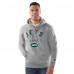 New York Jets Starter Heather Gray Pullover Hoodie New York Jets Starter Heather Gray Pullover Hoodie