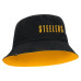 Бейсболка Pittsburgh Steelers Fanatics Black Strong Side Bucket