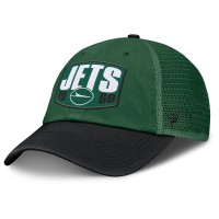 Бейсболка New York Jets Fanatics Green/Black Franchise Trucker