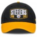 Бейсболка Pittsburgh Steelers Fanatics Black/Gold Franchise Trucker