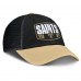 Бейсболка New Orleans Saints Fanatics Black/Gold Franchise Trucker