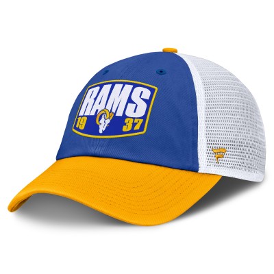 Бейсболка Los Angeles Rams Fanatics Franchise Trucker - Royal/Gold