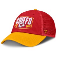 Бейсболка Kansas City Chiefs Fanatics Red/Gold Franchise Trucker