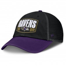 Бейсболка Baltimore Ravens Fanatics Black/Purple Franchise Trucker