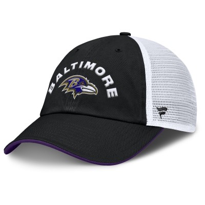 Бейсболка Baltimore Ravens Fanatics Black/White Reverse Trucker