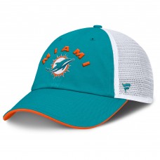 Бейсболка Miami Dolphins Fanatics Aqua/White Reverse Trucker