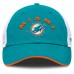 Бейсболка Miami Dolphins Fanatics Aqua/White Reverse Trucker