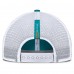 Бейсболка Miami Dolphins Fanatics Aqua/White Reverse Trucker