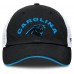 Бейсболка Carolina Panthers Fanatics Black/White Reverse Trucker