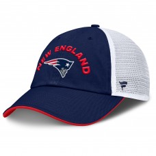 Бейсболка New England Patriots Fanatics Navy/White Reverse Trucker