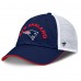Бейсболка New England Patriots Fanatics Navy/White Reverse Trucker