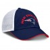 Бейсболка New England Patriots Fanatics Navy/White Reverse Trucker