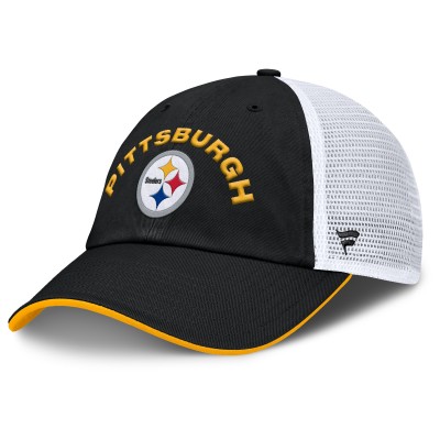 Бейсболка Pittsburgh Steelers Fanatics Black/White Reverse Trucker