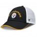 Бейсболка Pittsburgh Steelers Fanatics Black/White Reverse Trucker