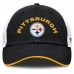 Бейсболка Pittsburgh Steelers Fanatics Black/White Reverse Trucker