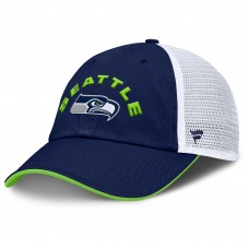 Бейсболка Seattle Seahawks Fanatics College Navy/White Reverse Trucker Бейсболка Seattle Seahawks Fanatics College Navy/White Reverse Trucker