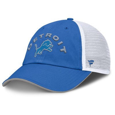 Бейсболка Detroit Lions Fanatics Blue/White Reverse Trucker