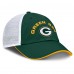 Бейсболка Green Bay Packers Fanatics Green/White Reverse Trucker