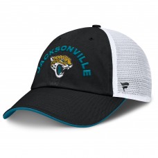 Бейсболка Jacksonville Jaguars Fanatics Black/White Reverse Trucker