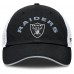Бейсболка Las Vegas Raiders Fanatics Black/White Reverse Trucker