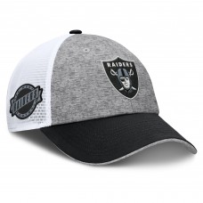 Бейсболка Las Vegas Raiders Fanatics Gray/Black Option Trucker Бейсболка Las Vegas Raiders Fanatics Gray/Black Option Trucker