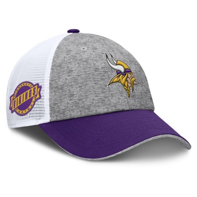 Бейсболка Minnesota Vikings Fanatics Gray/Purple Option Trucker