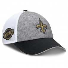 Бейсболка New Orleans Saints Fanatics Gray/Black Option Trucker