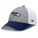 Бейсболка Seattle Seahawks Fanatics Gray/College Navy Option Trucker